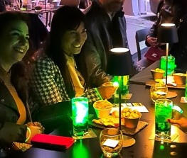 #P31GreenParty, che festa a Milano: al Baobar tutti pazzi per i cocktail verdi